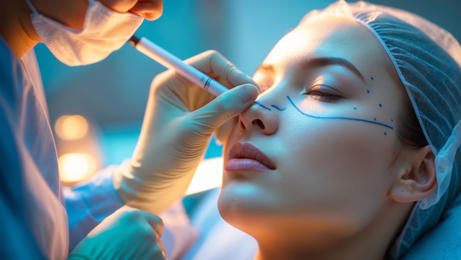 Plastic surgery pre procedure