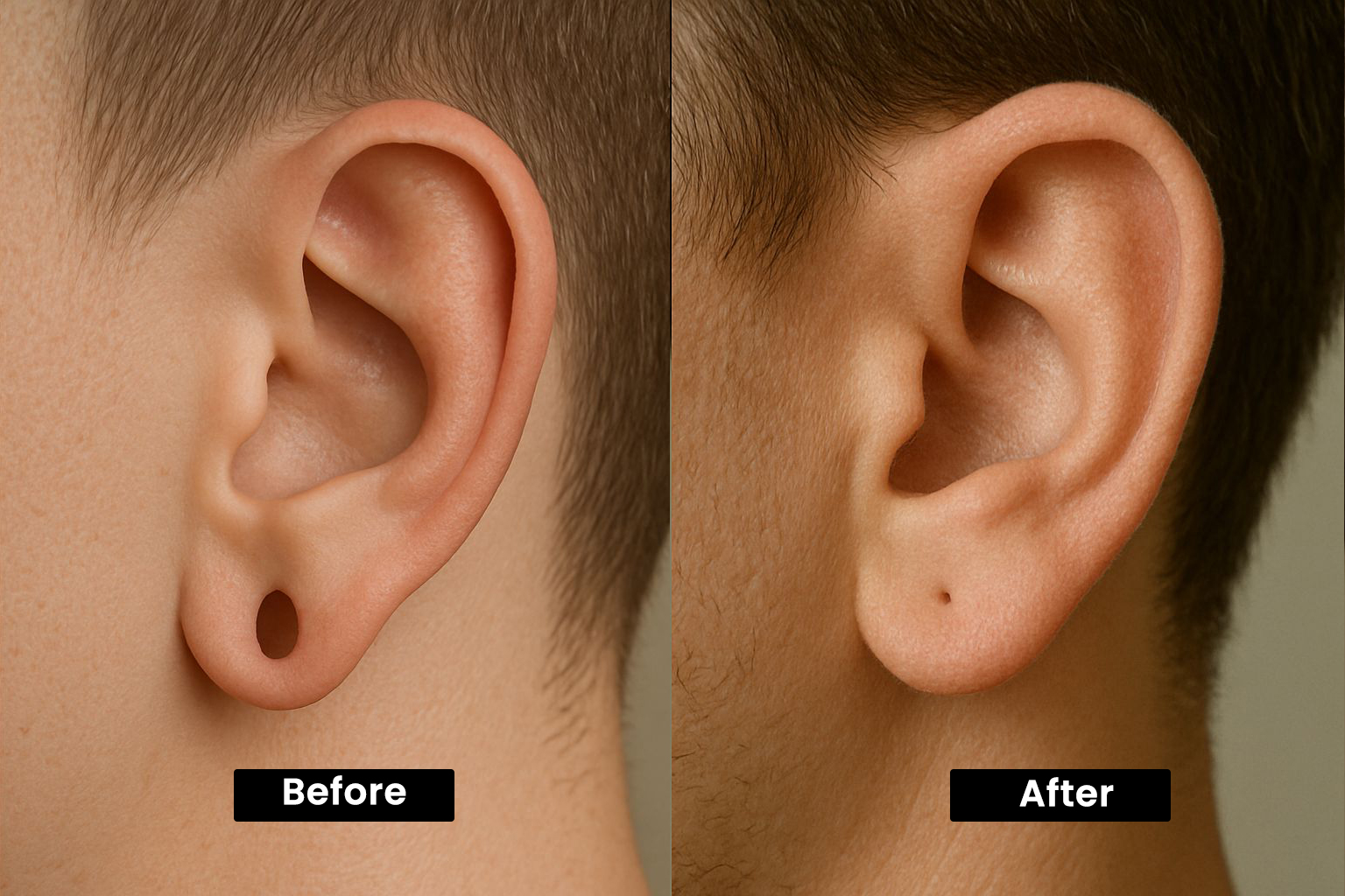 Earlobe reconstruction